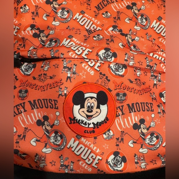 Disney Store Parks Backpack MICKEY MOUSE Club Mouseketeers - Picture 3 of 8